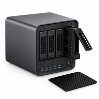 4-Bay Network Attached Storage AI Photo Album Remote Access up to 120TB Max Storage Diskless Home Private Cloud Storage Server