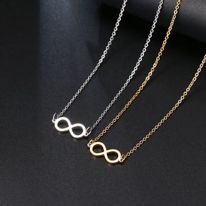 In Acciaio Inox Simboli Infinite Collana Bella Chic Infinity Collane Del Pendente Per I Monili Delle Donne - Product Image 4