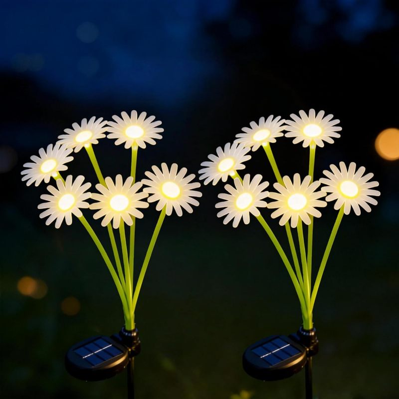 Solar Daisy Flowers Garden Lights IP65