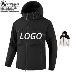 Orijinal fabrika çin profesyonelce özelleştirmek logolar kalınlaşmış sıcak kış uzun standı rüzgar geçirmez su geçirmez Polyester Varsity - Product Image 1