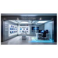 Meubles de présentation pour magasin d'ordinateurs, vitrine pour ordinateurs portables