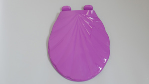 Penutup Tempat Duduk Toilet Plastik Modern Buatan Tiongkok Gaya Kerang KJ-<span class=keywords><strong>930A</strong></span> untuk Kamar Mandi PP Tutup Toilet - Product Image 5