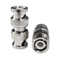 Adaptateur coaxial BNC-JJ à prix d'usine, vente en gros, adaptateur RF BNC mâle vers BNC mâle, connecteur