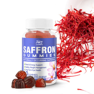 Gummies au Safran pour le Soutien de l'Humeur, de l'Énergie, du Sommeil et la Santé des Yeux, Compléments Antioxydants avec GABA et Vitamines - Product Image 1
