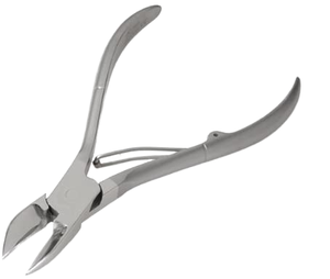 Stainless Steel Luxury Right-Handed <b>Scissors</b> <b>Nail</b> Clipper with Wide Jaw Opening <b>for</b> Finger and Toe Use - Product Image 1