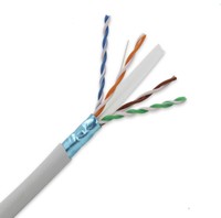 Câble Cat6 305m en boîte, rouleau de 1000 pieds, câble réseau LAN intérieur Cat 6 FTP, câble Cat6 UTP en cuivre pur massif CCA, testeur Ethernet