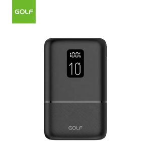 Promotional Gift PD Power Bank Fast Charging Mini External Factory High Quality Battery LCD Digital 10000mah Power Bank