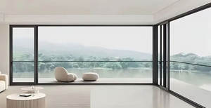 Fenêtres fixes insonorisées en aluminium avec double vitrage et design moderne pour appartements et hôtels - Product Image 2