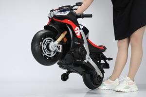 12V חשמלי אופנוע לחצות אופניים בגודל גדול ילדים לרכב על אופנוע לילדים בני 2-7 שנים - Product Image 2