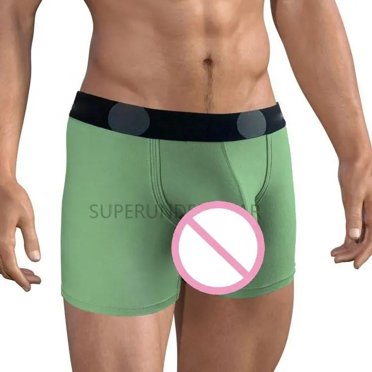 Tik Tok Trending Producten Nylon Soft Ondergoed Heren Ondergoed Sexy Boxer Briefs Sexy Mens Penis Pouch Ondergoed