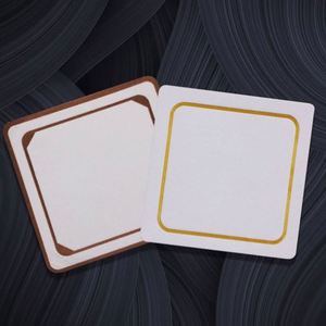 Logo Disposable <b>Tissue</b> Coaster Absorbent Cup <b>Paper</b> Beer Coasters for Drink Custom Promotional Gifts - Product Image 6