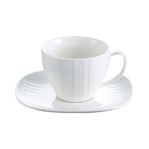 TOPTIGER – Ensemble de tasses à café et à thé en céramique pure, écologiques et faites à la main, design moderne, avec cuillère et impression de lettres, cadeaux d'affaires, compatibles lave-vaisselle - Product Image 1