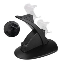 Contrôleur de jeu sans fil SYY Double support de charge pour PS4 Joystick Chargeur Base Accessoires