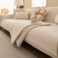 Moderne Chenille Sofa Schon bezug Weiche Handtuch Stil Stoff für Schnitt Couch Wohnzimmer Möbel Protector