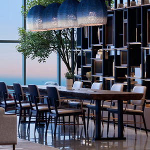 Fabricante directo, cama king size personalizable, juego de muebles de dormitorio de hotel, cabecero de tela, Suite de hospitalidad completa genial - Product Image 4