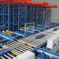 Ligne d'automatisation de convoyeur à rouleaux semi-automatique à vitesse réglable, haute efficacité et conception de précision pour l'électronique