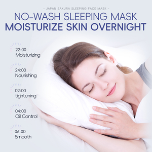 LAIKOU Crème de nuit hydratante et éclaircissante au sakura, format voyage 3g, masque facial au collagène - Product Image 5