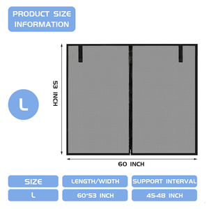 <span class=keywords><strong>Moustiquaire</strong></span> de voiture magnétique pour hayon Protection universelle de la lunette arrière pour les filets de hayon automobile - Product Image 4