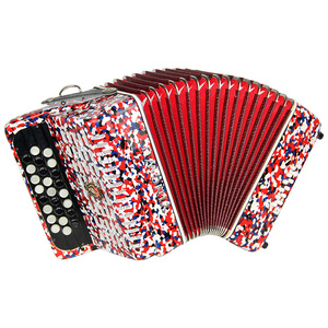 Facile à pousser et à tirer 25 touches 12 basses <span class=keywords><strong>clavier</strong></span> diatonique <span class=keywords><strong>bouton</strong></span> accordéon - Product Image 4