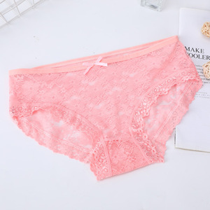 Slip Sexy da Donna con Ricamo Floreale in Pizzo, Mutandine Trasparenti Colorate in Rete, <span class=keywords><strong>Perizoma</strong></span> Lavorato a Maglia - Product Image 6