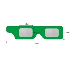 Tùy chỉnh in ấn giấy dùng một lần Cinema anaglyph tuyến tính phân cực <span class=keywords><strong>3D</strong></span> kính - Product Image 5