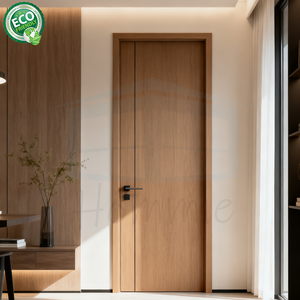 Vente d'usine à Foshan, portes intérieures en bois massif pour hôtels et maisons, design moderne pour chambres à coucher - Product Image 3