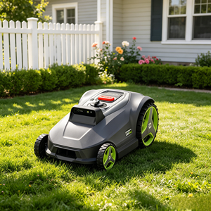 Nouveau modèle 2026 <span class=keywords><strong>Tondeuse</strong></span> robotisée autotractée sans bordure visuelle 4050, recharge automatique, coupe-herbe intelligent, largeur de coupe 180 mm - Product Image 4