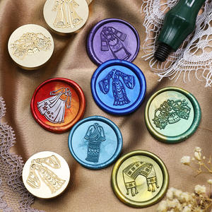 ราคาที่ดีที่สุดชุดเครื่องแต่งกายชาติพันธุ์ชุดชาติส่วนน้อยขี้ผึ้งซีลแสตมป์หัว - Product Image 1