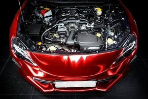 13-19 mejora la velocidad de conducción sistema de admisión de aire frío de fibra de carbono seco Real para <span class=keywords><strong>Toyota</strong></span> <span class=keywords><strong>GT86</strong></span> 2.0L GTR tubo de admisión de aire del motor - Product Image 5