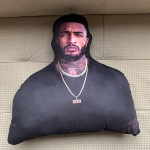 Housse de <span class=keywords><strong>coussin</strong></span> personnalisable en peluche avec logo, pour sublimation, thèmes Noël et Anime - Product Image 4