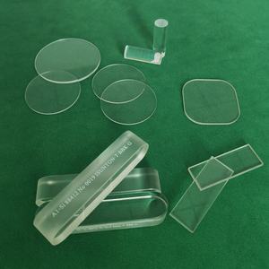 Op maat gemaakte ultradunne <span class=keywords><strong>3.3</strong></span>/4.0 CE-gecertificeerde gehard borosilicaatglaspanelen met gepolijste randen voor laboratoriumschermen. - Product Image 3