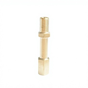 Copper Tire Valve Extension <b>Rod</b> 8V1 External Thread Tubeless Valve For Bicycle Electric Unicycle Car Replacement Repair - Product Image 5