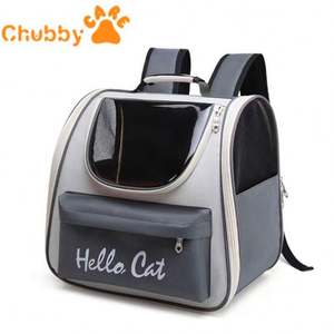 Bolsa de Transporte para Gatos, Cuadrada, Fresca, Colorida, Portátil, Transpirable, de Gran Capacidad, Mochila Oxford para Perros, para Senderismo - Product Image 1