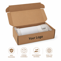 Boîte à courrier Kraft en gros / Fournisseur de boîtes en carton ondulé / Boîte d'expédition économique