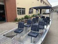 Bateau Passagers en Aluminium Kinocean 2025 «Hot» de 20 Pieds avec Auvant pour le Transport