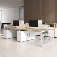 Meubles de bureau modernes, table de bureau, poste de travail, espace ouvert, poste de travail pour 2, 4, 6, 8 personnes, poste de travail pour le personnel