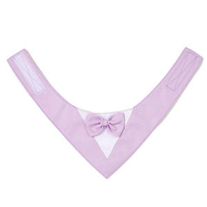 Novos Bandanas Sólidos para Cães do Fabricante, Toalha Triangular em Poliéster, Coleira para Pets com Laço - Product Image 6