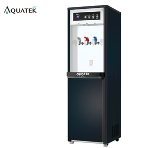 Dispensador de Agua de Pie de 950W, 100% Ebullición, AQ-1123, Agua Caliente/Tibia/Fría, Tanque de Agua Caliente de 10L, Nivel de Energía 1, Enfriador de Agua de Acero Inoxidable para Piso - Product Image 2