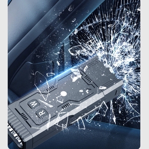 女の子向けポータブルクリップミニアーク護身用LED懐中電灯-充電式USBキャンプ＆アウトドア緊急用 - Product Image 6