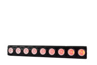Barre lumineuse DMX pour scène, Nouveau modèle 2026, Mini barre matricielle, 9 LED RGB 3W, en alliage d'aluminium, pour éclairage mural, gravure et hôtels, Vente en gros