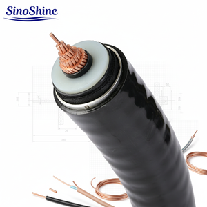Kabel Daya 16mm <span class=keywords><strong>3</strong></span> 4 inti Kabel Berlapis Baja Tegangan Menengah Tekanan Tinggi Konduktor Tembaga Berisolasi PVC/XLPE - Product Image 2