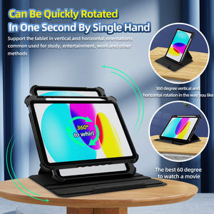 Custodia per <span class=keywords><strong>iPad</strong></span> A16 11a Generazione 2025 con Porta Penna, Guscio Posteriore in Silicone per <span class=keywords><strong>iPad</strong></span> 10.9 Pollici 10a Gen 2022 - Product Image 6