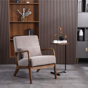 Bộ bàn ghế nhà hàng, quán cà phê, ghế trứng, ghế ăn bằng vải lanh năm 2023 - Product Image 1