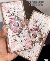Palette complète Flower Knows Strawberry Cupid pour teint clair, blush, surligneur pour les yeux secs, poudres de fard à paupières, palette multi-usages