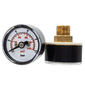 BECO 1นิ้ว Mini 10bar เครื่องวัดความดันอากาศพลาสติก ABS,Mini Manometer - Product Image 1