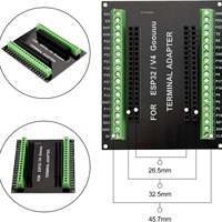 Carte d'extension ESP32 38 broches pour développement, WiFi sans fil + pour CPU double cœur 2-en-1, pas de 22,5 mm/25 mm
