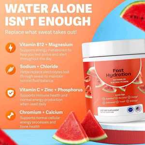 Polvo Electrolítico de Hidratación Rápida, Mezcla de Bebida Sin Azúcar con Vitamina C, Magnesio y Zinc para Energía, Recuperación Deportiva, a Granel - Product Image 5