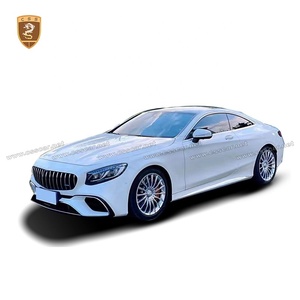 Aggiornamento a S63AMG S65 materiale PP Kit corpo paraurti anteriore per Mercedes Bens classe S coupé <span class=keywords><strong>C217</strong></span> - Product Image 2