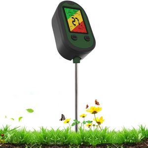 Multi-fonction 5 en 1 <span class=keywords><strong>Test</strong></span> électronique de détection d'humidité de la température du <span class=keywords><strong>pH</strong></span> du sol avec alarme Mesureur de sol pour plan - Product Image 1