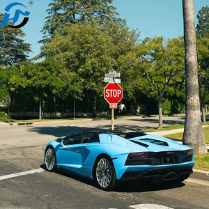 Ingrosso PET TPU Cast HD cristallo lucido cielo blu avvolgente in vinile 1,52x1 8M/5x60ft Full Roll Size adesivi per <span class=keywords><strong>auto</strong></span> in cristallo blu cielo - Product Image 5